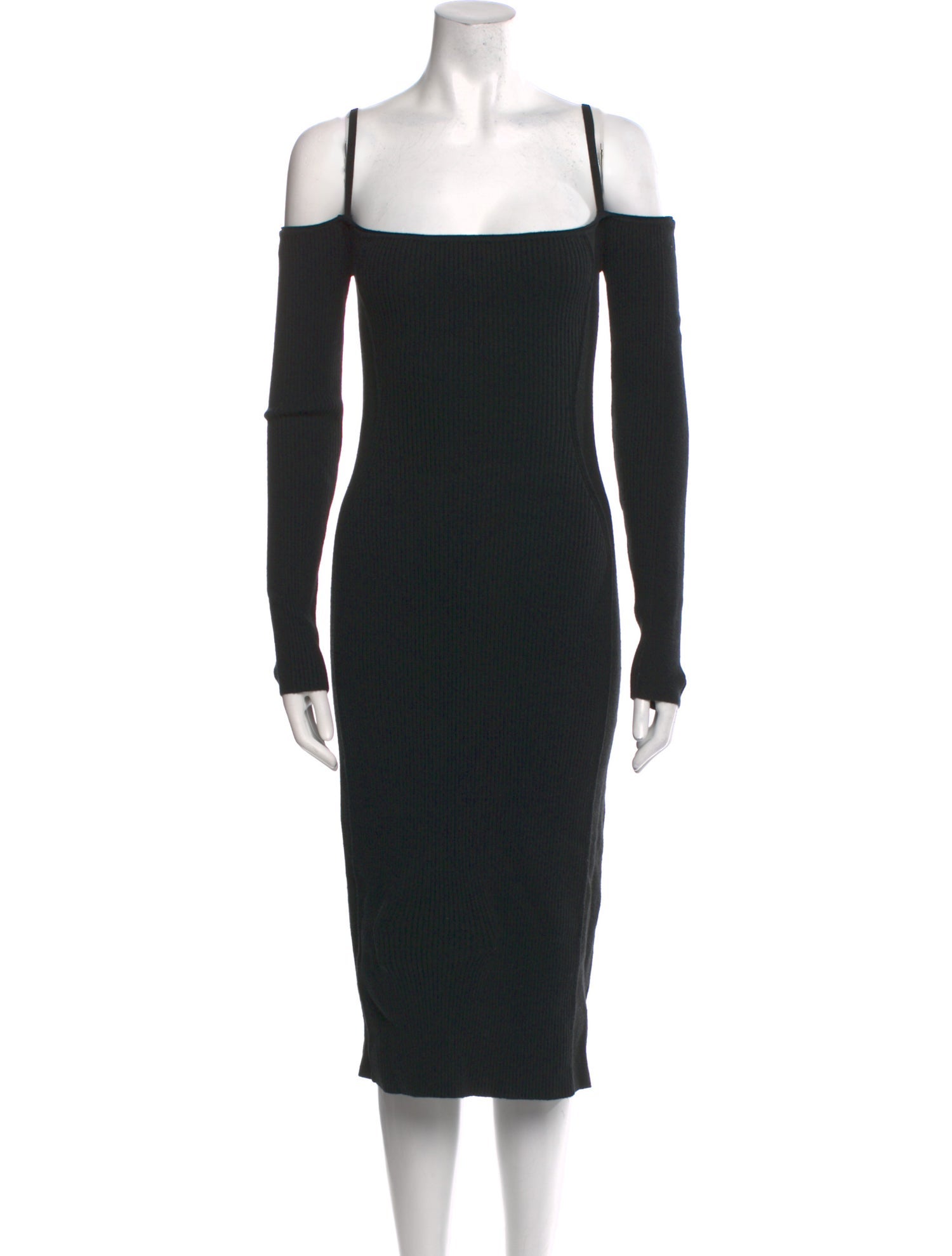 Jacquemus Square Neckline Knee-Length Dress